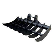 5 Ton Excavator Root Rake Heavy Duty Rake Attachment thumbnail-1