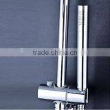 Rozinsanitary Round Style Thermostatic 8" Rain Shower Faucet Set Shower Column W/ Hand Shower thumbnail-4