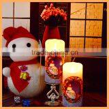 Christmas Gift Home Decor Wax Battery Operated Candle Led Light thumbnail-6