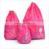 Wholesale 400 Polyester Drawstring Bag For Travel