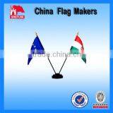 Printing Table Flag With Custom Logo Design For Wholesale