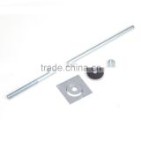 Hot selling roofing bolt M7x250 with square washer