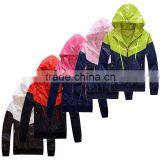 Wholesale Custom 100% Polyester Orange Tracksuit Women Wholesale thumbnail-1