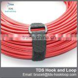 hook and loop reusable wire strap