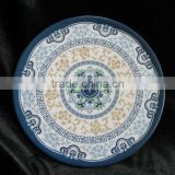 7 inch round melamine bowl mat