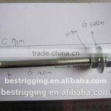 Cheap Price High Quality Swing Hook With Bolt& Nut With Snap Hook OEM Service thumbnail-5