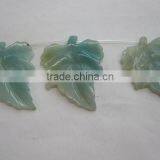 Wholesale Strand Amazonite Carved Leaf thumbnail-1