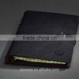PU leahter hardcover daily planner made in China