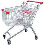 Trade Assurance Hot Selling Metal Grocery Cart, 4 Wheel Carts, Metal Cart Wheels thumbnail-6