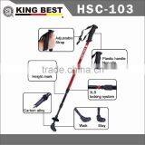 KING BEST Outdoor Sports Walking Stick 3-SECTION Nordic Walking Sticks Adjustable Nordic Walking Stick Elderly Walking Stick thumbnail-3
