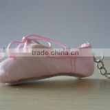 Mini ballet shoes keychain dance gifts for girls