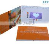 2015 Hottest Advertising Invitation Brochure Lcd TFT 4.3 Inch Video Card thumbnail-3