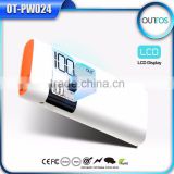 Hot new products for 2015 dual usb new battery power bank charger for travel
