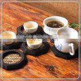 Handmade Natural Wood Coaster Customized Design thumbnail-3