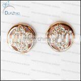 Crystal Earrings 14k Gold Earrings thumbnail-1