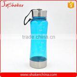 Blue Color BPA Free 650ML Plastic Water Bottle With Metal Lid thumbnail-1