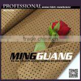 China Direct Factory 2016 Fashion Faux Suede Punching Fabric 95% Polyester 5% Spandex for Ladies Jacket,ladies Dress thumbnail-3