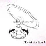 Swivel Round Fog Free Bathroom Shower Mirror Chromed thumbnail-4