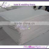 200TC White Plain Percale Hotel Bed Sheets for 3-star Hotels, Motels thumbnail-1