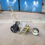 mini hand push seeder equipment for vegetable and grass seed planting