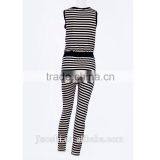 2016 Fashion Modern Style Stripe Pattern One Piece Women Jumpsuit for Ladies thumbnail-4