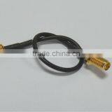 RF Connector, MMCX Male Right Angle to SMA Female With RG58 Cable, Cable Assembly, Pigtail, Jumper Cable