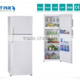 2016 China timer for refrigerator 300L handle/key BCD350CZ double floor refrigerator