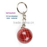 Sport Bocce Ball Keychain