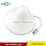 800-2500MHz GSM CDMA 3G WIFI Omni Indoor Mushroom Antenna