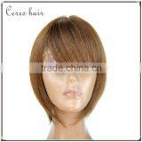 Wholesale Silky Straight Bob Cut Human Hair Short Bob Lace Front Wig thumbnail-1