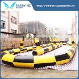 Factory Price 0.55mm PVC Tarpaulin Inflatable Zorb Ball Track For Sale