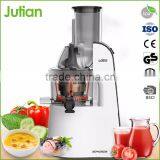 2016 Multifunctional Big Chute Plastic Slow Speed Fruit Juice Extractor Quality Choice