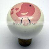 Image Artwork Sticker Ceramic Bottle Stopper With Cork Attachment thumbnail-1