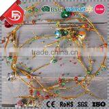 TZFEITIAN Warm White Color Fruits Christmas Bells Festoon String Lights thumbnail-6