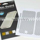 Silver Carbon Fiber Skin Sticker for Iphone 4 4s