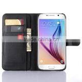 High Quality Leather Holster Card Wallet Folio Stand Flip Case Cover for Samsung GALAXY S7 Plus thumbnail-6