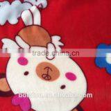 Polyester Good Handfeel Flannel Velvet for Pakistan Home Blankets With Red Velvet Flowers Perfume thumbnail-2