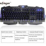 Custom Mac Keyboard and 2400DPI Adjustable USB Backlit Mouse thumbnail-4