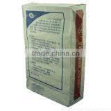 concrete mix/cement/mortar/filler kraft paper bag with valve