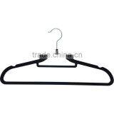Flocking Flat Sturdy Underclothes Hanger With Notches thumbnail-4