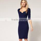 2015 Wholesale Sexy Ladies Casual Bandage Dress Custom High Quality Cheaper Wholesale Bandage Dress thumbnail-3