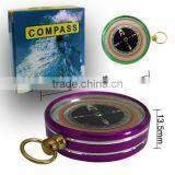 Outdoor Mini Gift Camping and Hiking Compass With Oem Color Aluminum Alloy Body thumbnail-6