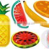 En71 PVC Water Play Inflatable Pineapple Pool Float thumbnail-3