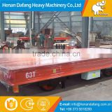 Easy Operated Rail Platform Transfer Car 20ton Powered By Conduct, Electric Flat Bed Rail Transfer Car Price