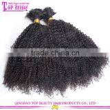 Unprocessed 100% Indian Raw Hair Bulk Yaki Bulk Hair Styles Bulk Hair Dye Color thumbnail-4