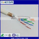 Cable Factory SFTP CAT5e 24 AWG Solid Bare Copper LAN Network Cable
