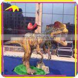 KANO2214 Kids Attraction Lifelike Animatronic Walking Dinosaur Ride thumbnail-5