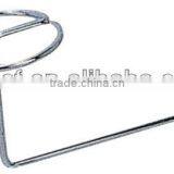 Chrome Metal Slatwall Display Hook for Hanging Hat