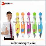 Beautiful Color With Dots Printing Pen/bowling Shaped Ball Pens thumbnail-1