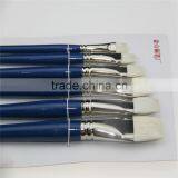 Round Shape Pure Wood Wholesale Artist Paint Brush 4pcs thumbnail-4